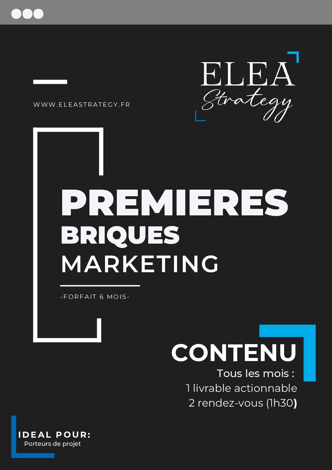 Les Premières Briques Marketing
